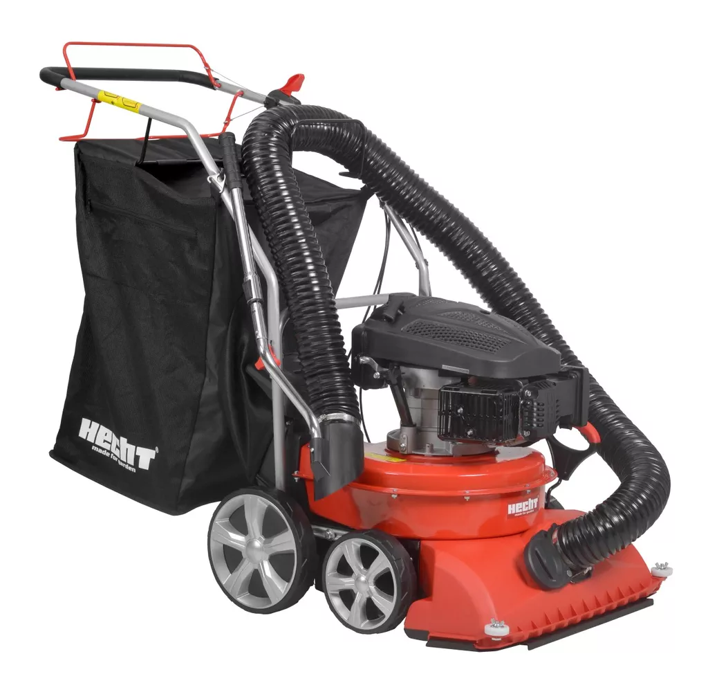 Casa si Gradina - Aspirator si suflanta frunze HECHT 8514, 6 CP, benzina, 1 viteza, latime lucru 58 cm