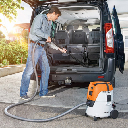 Aspirator umed/uscat Stihl SE 62 E, 1400 W, 210 mbar, 20 L, priza cu conectare automata [8]