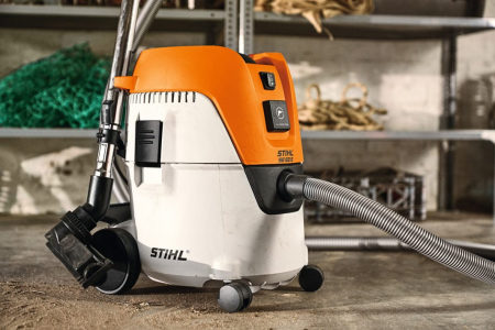 Aspirator umed/uscat Stihl SE 62 E, 1400 W, 210 mbar, 20 L, priza cu conectare automata [3]