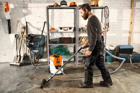 Aspirator umed/uscat Stihl SE 62 E, 1400 W, 210 mbar, 20 L, priza cu conectare automata [4]