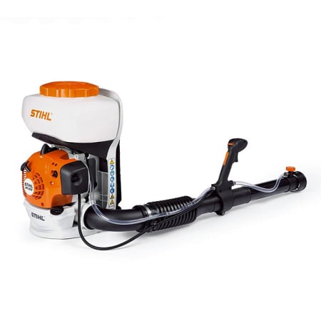 Casa si Gradina - Atomizor pe benzina Stihl SR 200, 1.1 CP, motor 2 timpi, rezervor solutie 10 L, distanta pulverizare 9 m