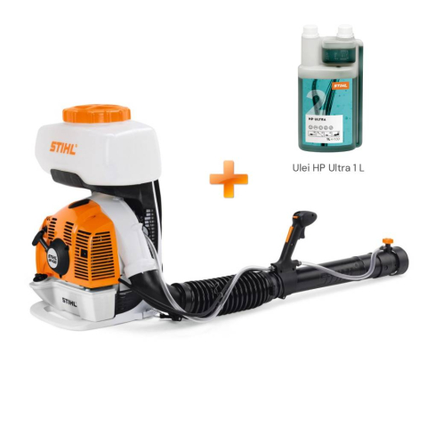 Campanie Primavara Stihl - Atomizor pe benzina Stihl SR 430, 3.9 CP, rezervor solutie 14 L, distanta pulverizare 14.5 m