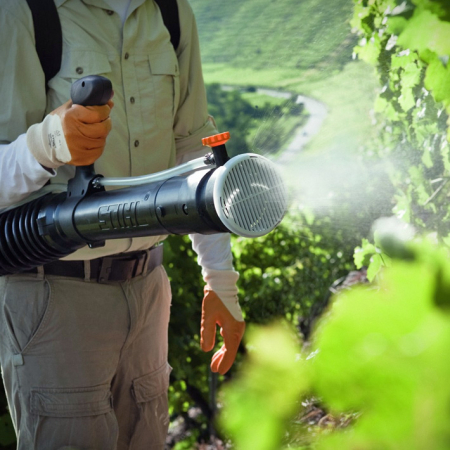 Atomizor pe benzina Stihl SR 430, 3.9 CP, rezervor solutie 14 L, distanta pulverizare 14.5 m [4]