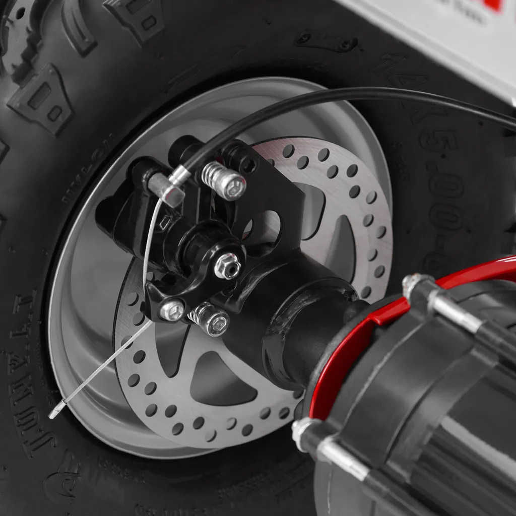 ATV electric HECHT 51060 RED, 1060 W, 36V, 12Ah, max. 35 km/h, autonomie 20 km [4]