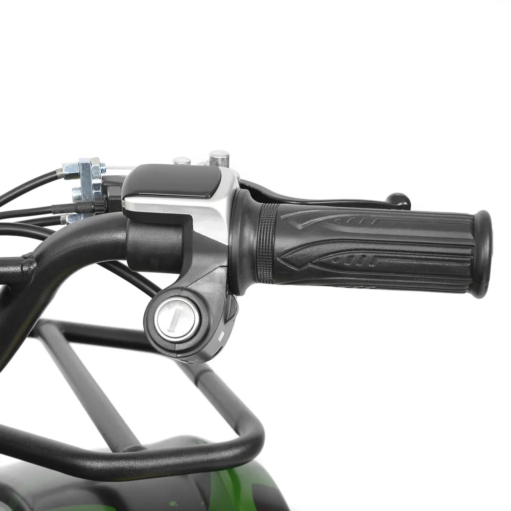 ATV electric HECHT 56100 ARMY, 1000 W, 36V, 12Ah, max. 25 km/h, autonomie 18 km [13]