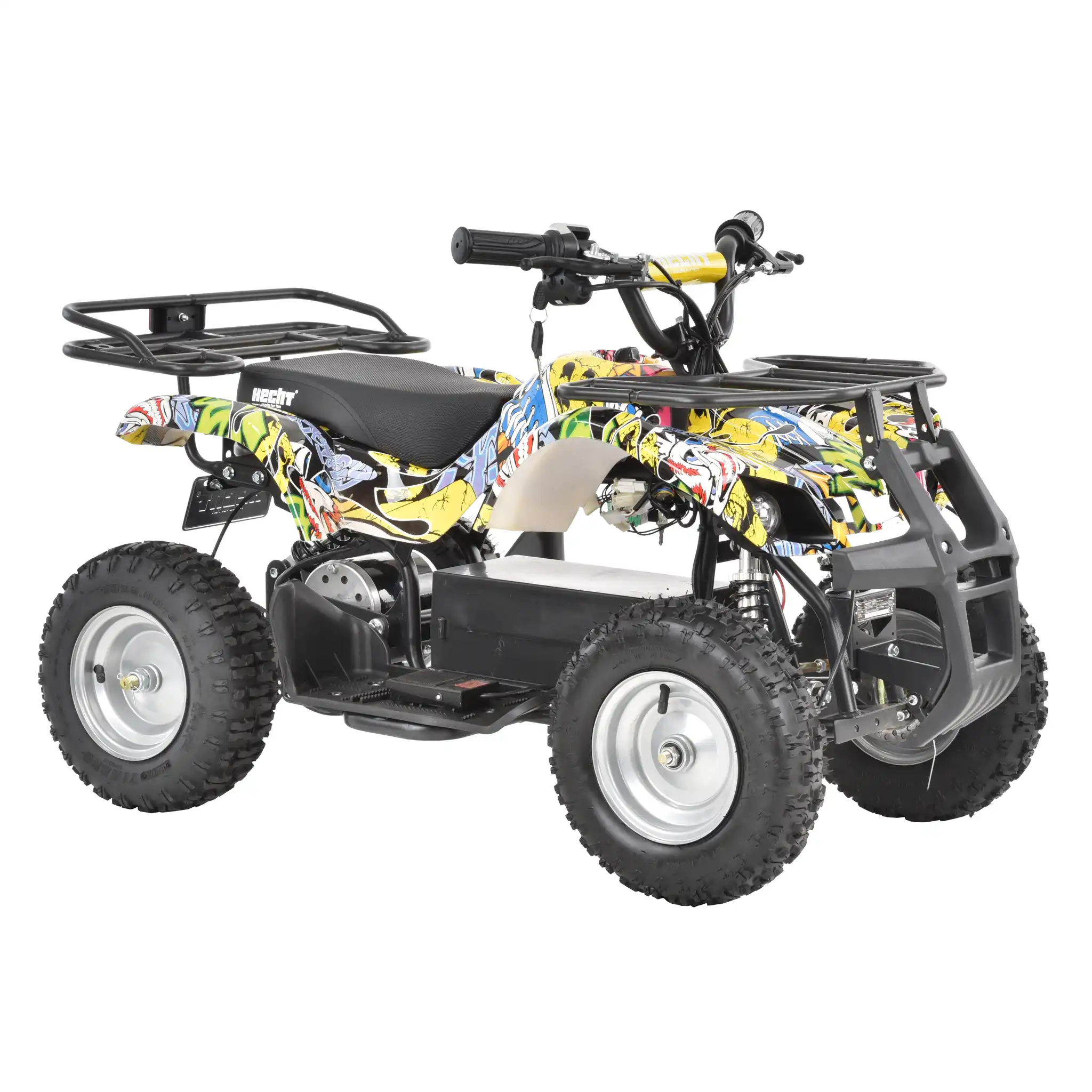 Vehicule electrice si accesorii - ATV electric HECHT 56100 COMIC, 1000 W, 36V, 12Ah, max. 25 km/h, autonomie 18 km