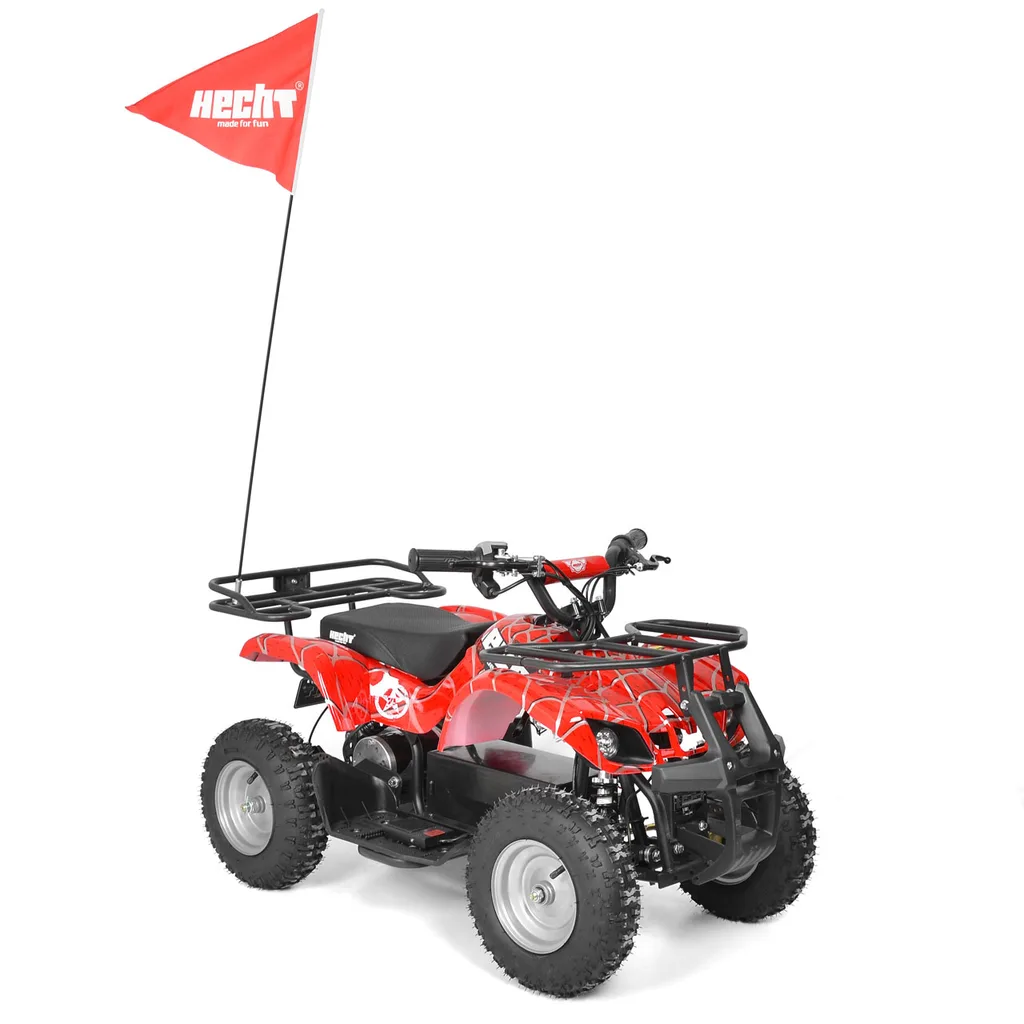 ATV electric HECHT 56100 RED, 1000 W, 36V, 12Ah, max. 25 km/h, autonomie 18 km [1]