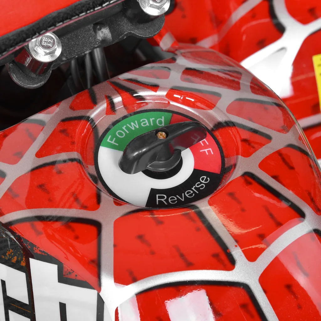 ATV electric HECHT 56100 RED, 1000 W, 36V, 12Ah, max. 25 km/h, autonomie 18 km [8]