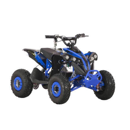 ATV si UTV - ATV electric HECHT 56120 BLUE, 1200 W, 48V, 12Ah, max. 30 km/h, autonomie 15 km