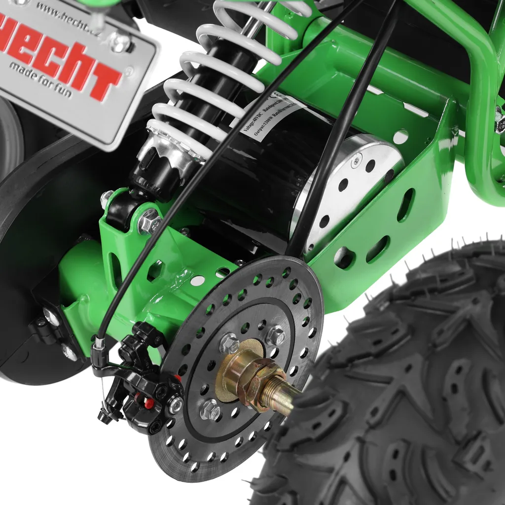 ATV electric HECHT 56120 GREEN, 1200 W, 48V, 12Ah, max. 30 km/h, autonomie 15 km [6]