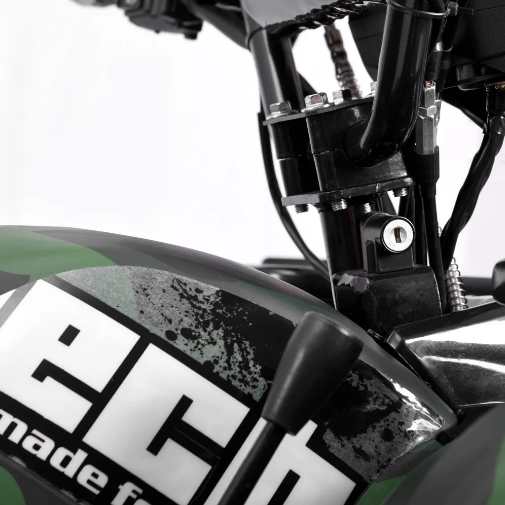 ATV electric HECHT 56155 ARMY, 1200 W, 72V, 20Ah, max. 40 km/h, autonomie 46 km, omologat COC [12]