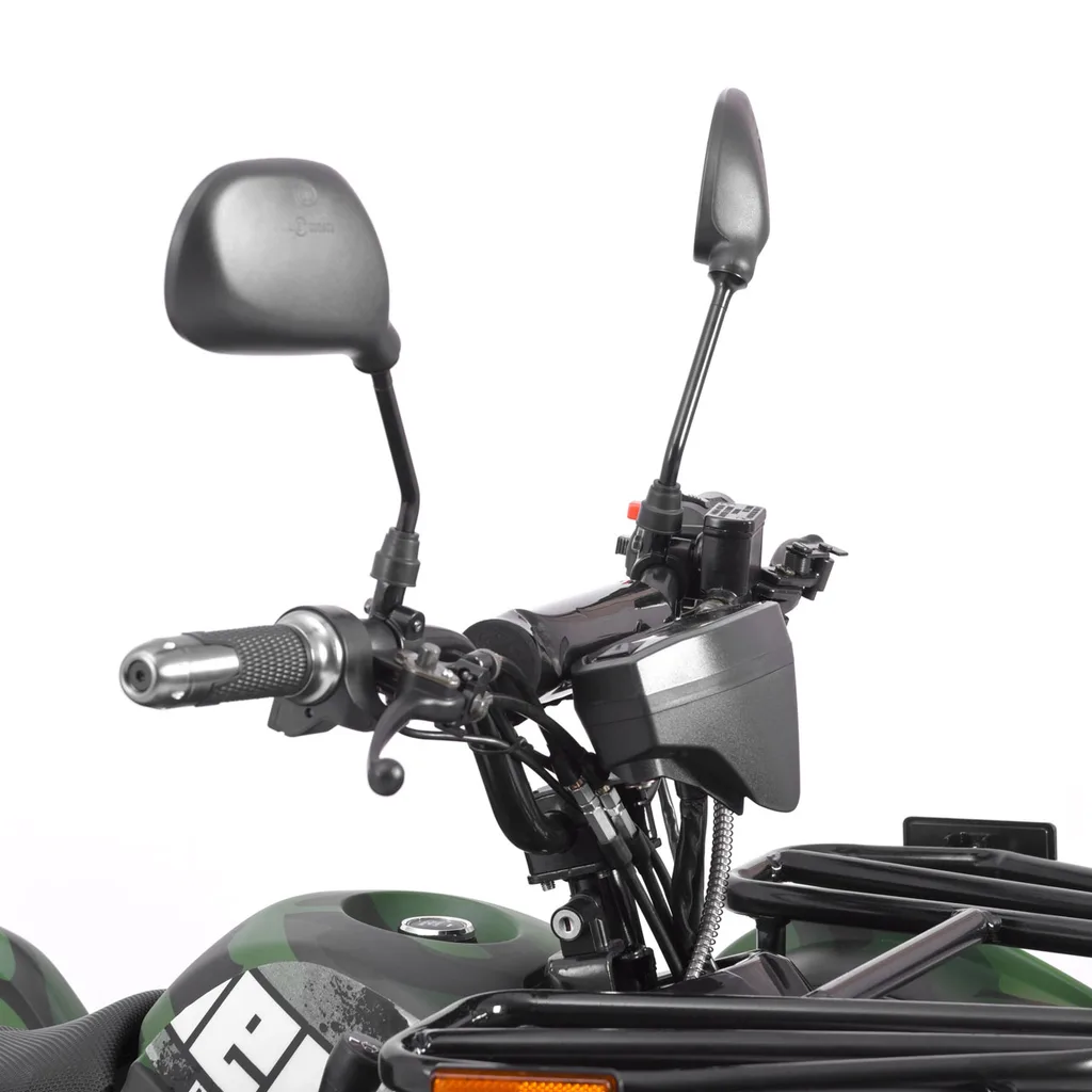 ATV electric HECHT 56155 ARMY, 1200 W, 72V, 20Ah, max. 40 km/h, autonomie 46 km, omologat COC [10]