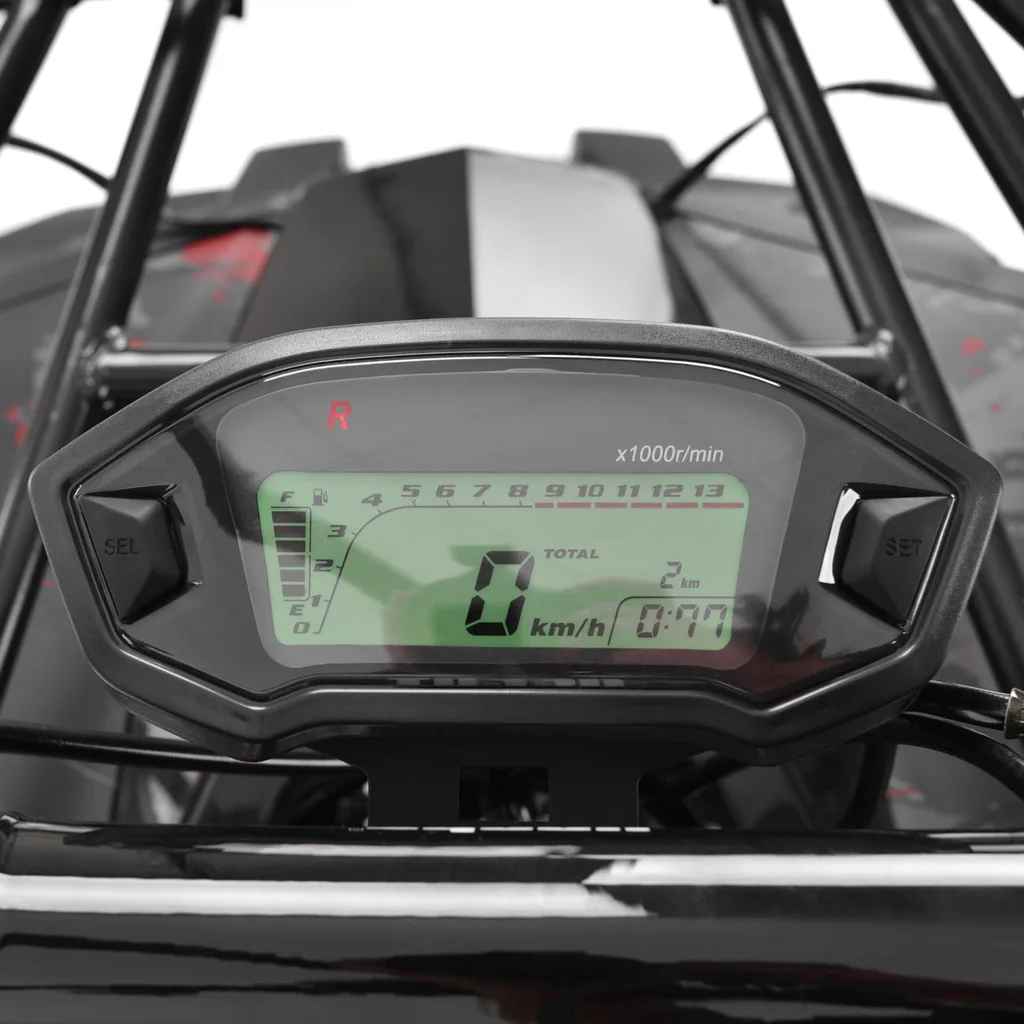 ATV electric HECHT 56199 HURON, 1200 W, 72V, 20Ah, max. 45 km/h, autonomie 54 km, omologat COC [15]