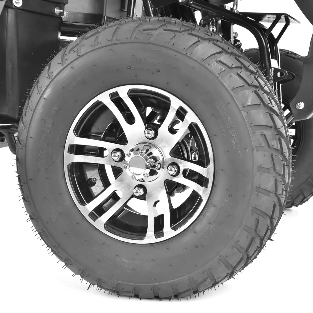 ATV electric HECHT 59399 ARMY, 2200 W, 72V, 52Ah, viteza maxima 45 km/h, autonomie 70 km [9]