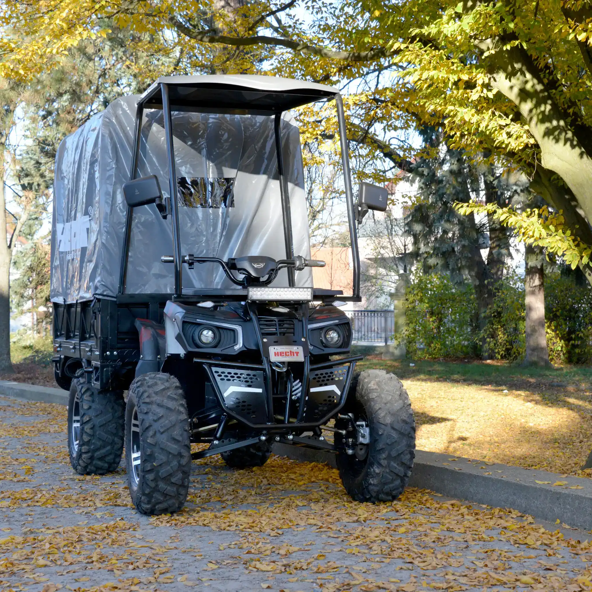 ATV electric utilitar cu platforma HECHT CARGO, 3000 W, 72V, 62Ah, max. 50 km/h, omologat COC [28]
