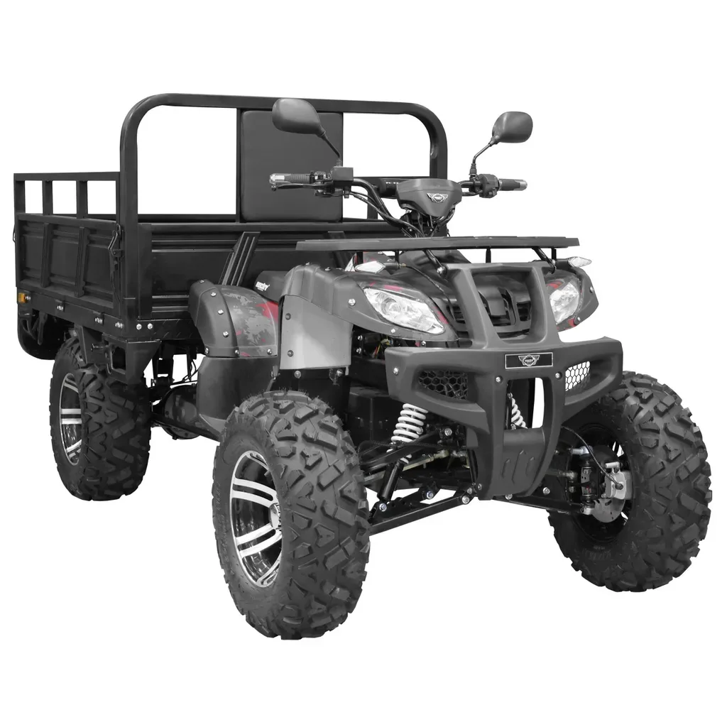 Vehicule electrice si accesorii - ATV electric utilitar cu platforma HECHT FARMIS, 3000 W, 72V, 52Ah, max. 53 km/h