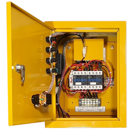 Automatizare Stager ATS230, pentru generatoare monofazate seria FD, 2 poli, 64A, 13.8V cc [1]