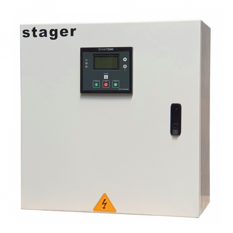 Generatoare de curent - Automatizare trifazata Stager YA40063F24STA, 63 A, 24Vcc, protectie