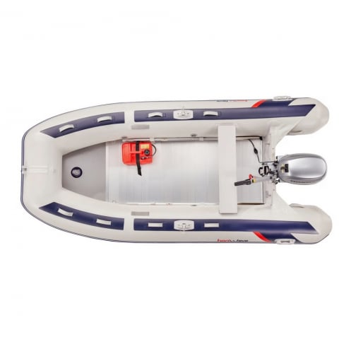 Barca pneumatica cu podina din aluminiu Honda Honwave T35-AE3, 3.53 metri, capacitate 5 persoane, max. 700 kg [1]