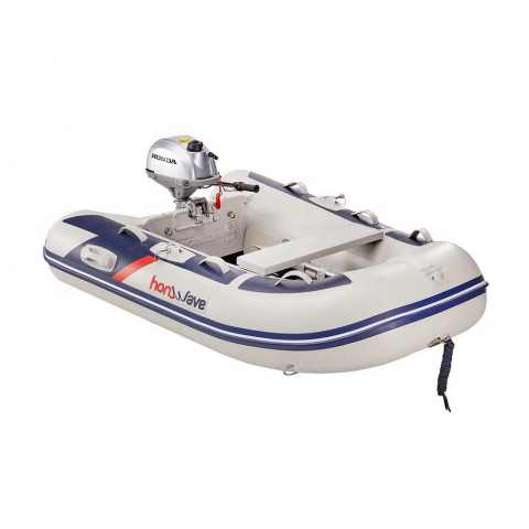 Bărci - Barca pneumatica cu podina segmentata Honda Honwave T20-SE3, 2 metri, capacitate 2 persoane, max. 250 kg