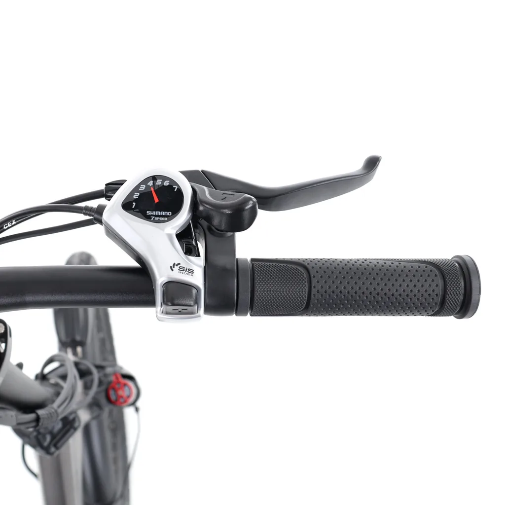 Bicicleta electrica HECHT COMPOS, 250 W, 36V, 10Ah, 7 viteze, cadru aluminiu 20", roti 20", autonomie 80 km [1]