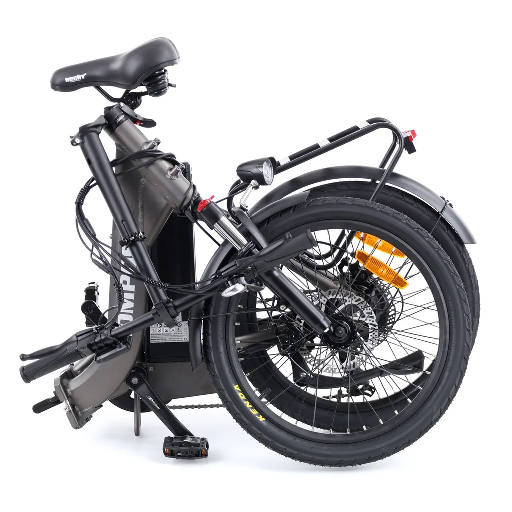 Bicicleta electrica HECHT COMPOS, 250 W, 36V, 10Ah, 7 viteze, cadru aluminiu 20", roti 20", autonomie 80 km [3]