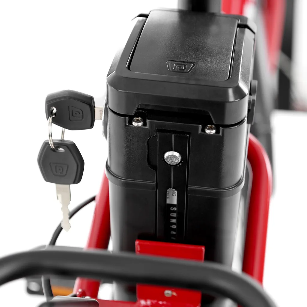 Bicicleta electrica HECHT RUNNIS, 250 W, 36V, 10.4Ah, 6 viteze, cadru otel 26", roti 26", autonomie 40-50 km [4]