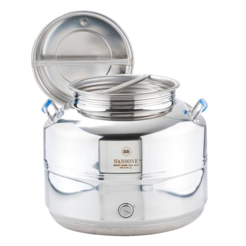 Bidon din inox alimentar Sansone model "Europa" [1]