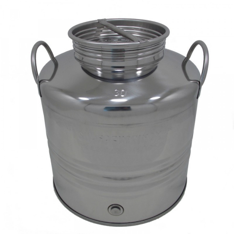 Cisterne si Bidoane inox - Bidon inox Marchisio model "Super"