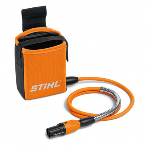 Borseta de centura pentru acumulator Stihl AP, cu cablu de conexiune