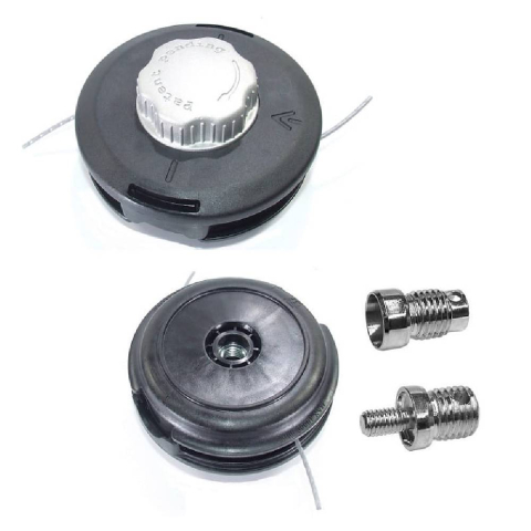 Casa si Gradina - Cap de cosit cu fir Tecomec "Easy Load" metalic D=130 mm, 2.7 mm, M8x125 LH.M + M10x1.25 LH.F, compatibil EFCO, OLEO-MAC