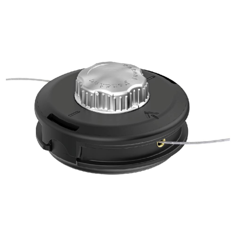 Cap de cosit cu fir Tecomec "Easy Load" metalic D=130 mm, 2.7 mm, M8x125 LH.M + M10x1.25 LH.F, compatibil EFCO, OLEO-MAC [1]