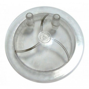 Aparate de muls - Capac plastic cu 2 iesiri pt. bidon mulgatori D.180 mm