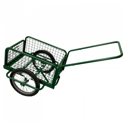 Roabe și cărucioare - Carucior cu roti gonflabile VivaTechnix VMD-1059, otel, 650 x 480 x 290 mm, max. 100 kg