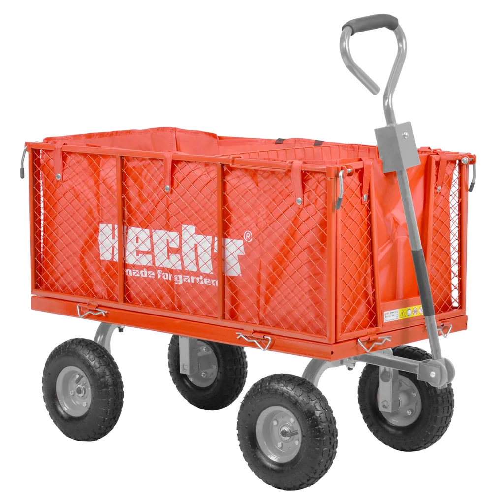 Roabe și cărucioare - Carucior de gradina HECHT 52184, 970 x 515 x 420 mm, max. 250 kg, capacitate 180 L