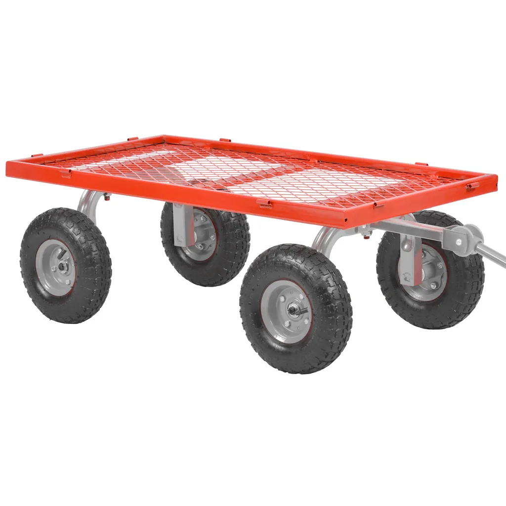Carucior de gradina HECHT 52184, 970 x 515 x 420 mm, max. 250 kg, capacitate 180 L [3]
