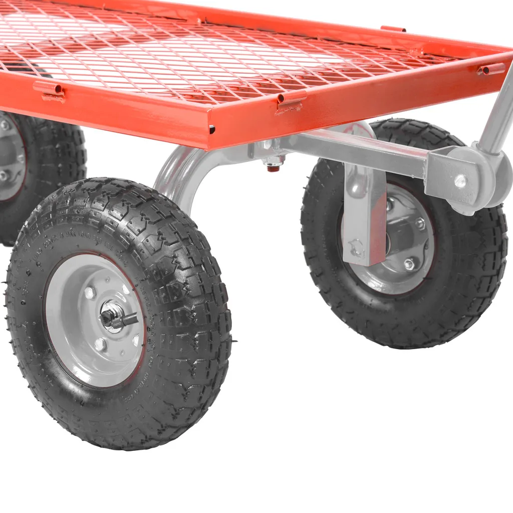 Carucior de gradina HECHT 52184, 970 x 515 x 420 mm, max. 250 kg, capacitate 180 L [4]