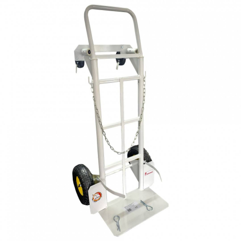 Depozitare, transport si protectie - Carucior marfa, cu suport cos gunoi VivaTechnix, max. 300 kg