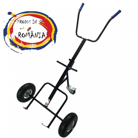 Roabe și cărucioare - Carucior pentru transportat butoaie sau stupi VivaTechnix VMD-1016, max. 250 kg