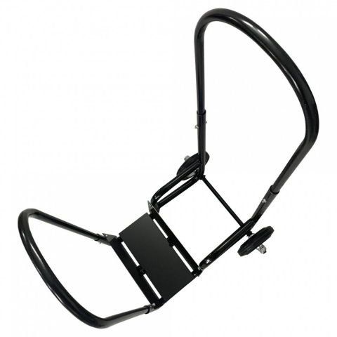 Carucior pentru transportat si depozitat lemne VivaTechnix VMD-1018, max. 40 kg, Negru [1]