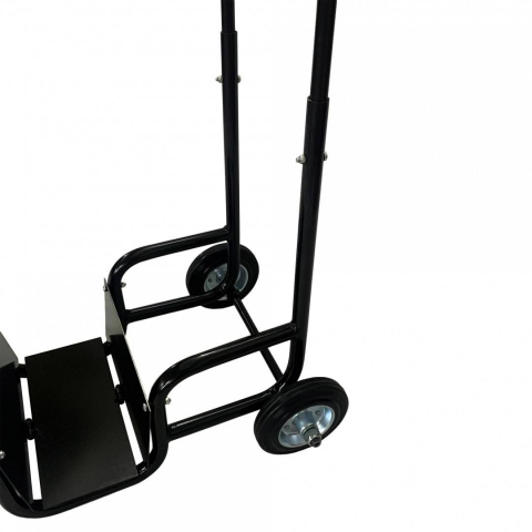 Carucior pentru transportat si depozitat lemne VivaTechnix VMD-1018, max. 40 kg, Negru [2]