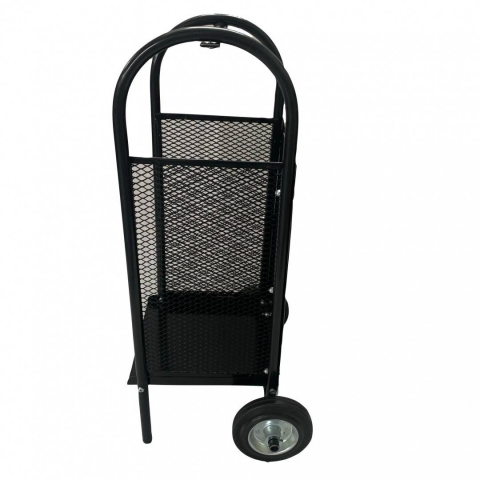Carucior pentru transportat si depozitat lemne VivaTechnix VMD-1019, max. 40 kg, Negru [2]