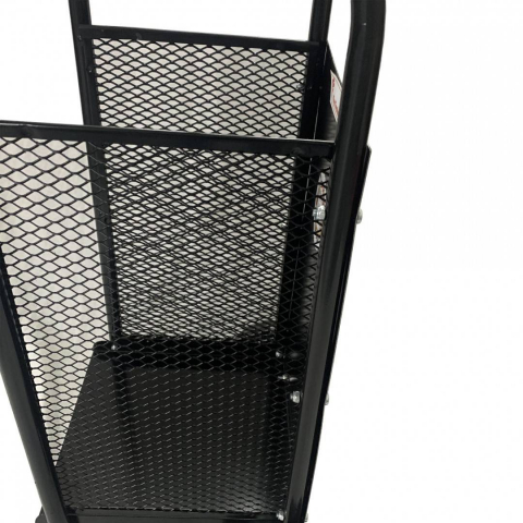 Carucior pentru transportat si depozitat lemne VivaTechnix VMD-1019, max. 40 kg, Negru [5]