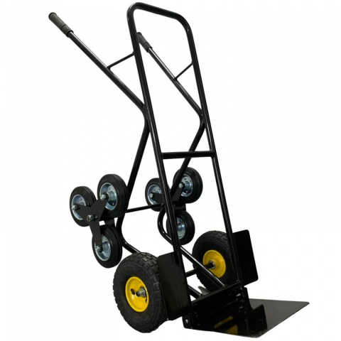 Roabe și cărucioare - Carucior pliabil tip liza VivaTechnix VMD-1057, cu accesoriu pentru scari, max. 250 kg