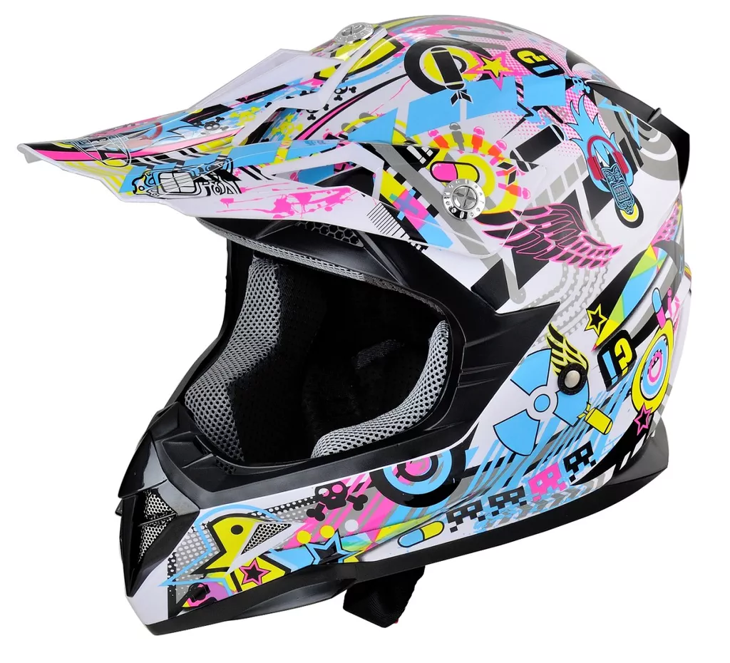 Auto, Moto & Marine - Casca moto / ATV HECHT 51915, Roz