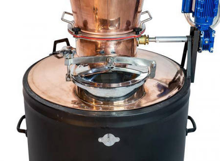 Cazan pentru tuica, cu amestecator si electromotor Des STABIL 160 litri [3]
