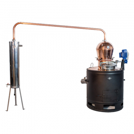 Cazan pentru tuica, cu amestecator si electromotor Des STABIL 160 litri [1]