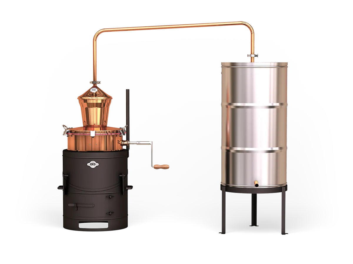 Cazane pentru tuica - Cazan pentru tuica DES BASCULANT 60 L cu racitor clasic 200/6