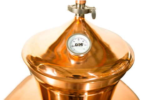 Cazan pentru tuica DES BASCULANT 60 L cu racitor pe flux continuu 30 L [1]