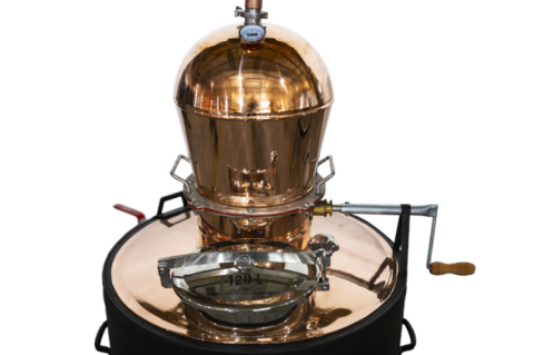 Cazan pentru tuica DES STABIL 120 L cu racitor clasic 300/5 [4]